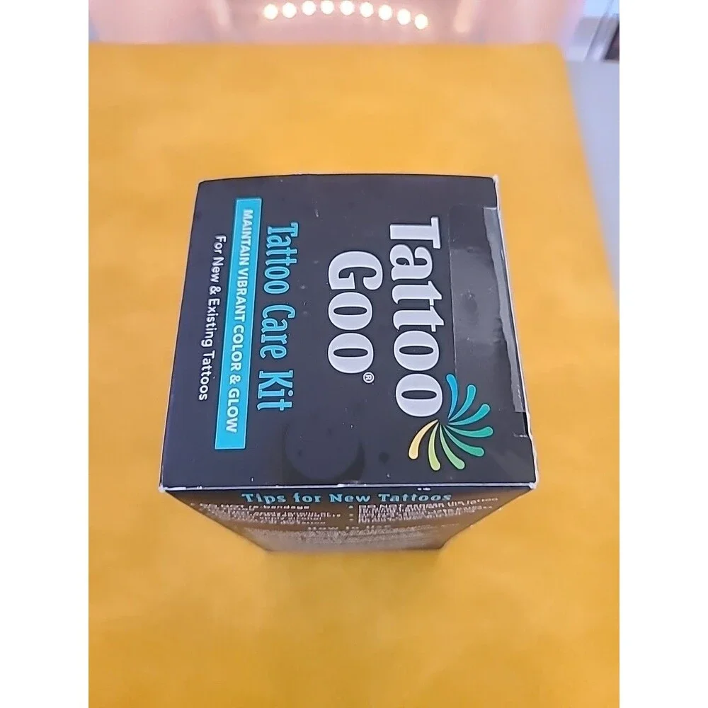 New Sealed Tattoo Goo Tattoo Care Kit: Antimicrobial Soap & Lotion & Balm